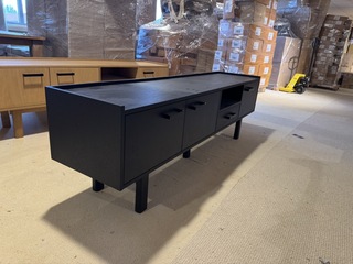 TV-dressoir, Label51, Cali, zwart